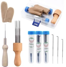 3 Size Needle Felting Tools Wool Felting Kit, 30pcs Needles for Needle Felting