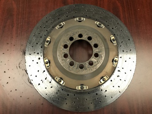 Rear Brake Rotor Carbon Ceramic OEM 926496 Ferrari 488 Challenge - Picture 14 of 21