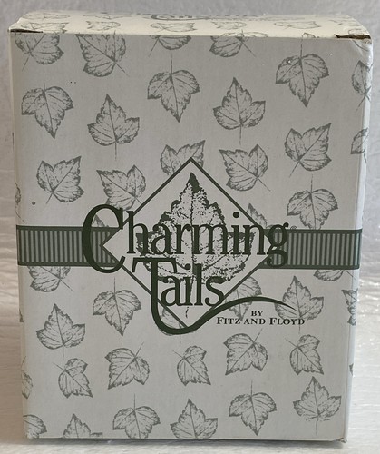 Charming Tails ~ FLORAL CANDLEHOLDER W/MAXINE Figure 93/203 ~ Fitz & Floyd NIB - Picture 16 of 17