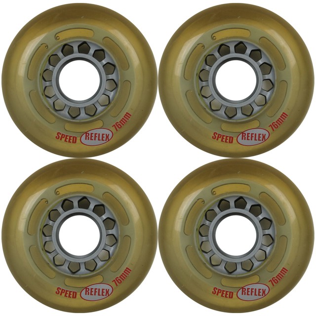 Inline Skate Rollerblade Reflex Speed Wheel 76mm 78a Set of 4 eBay