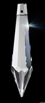 5-50mm Asfour Clear Icicle Chandelier Crystal Prisms #401-38 Wholesale CCI