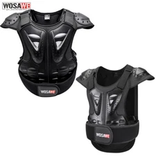 WOSAWE Adult/Childs Armor Jacket Motorcycle Full Body Chest Vest Motorbike Gear