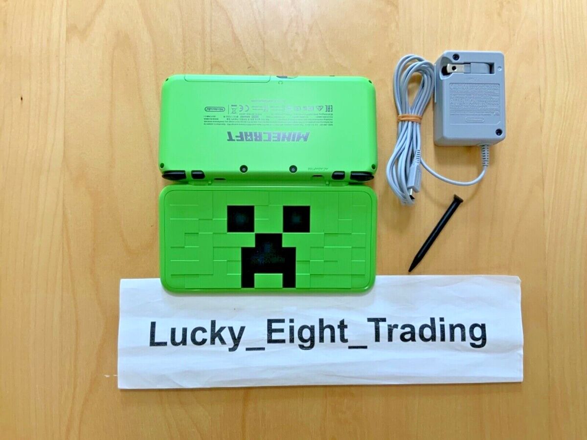 New Nintendo 2DS XL LL Minecraft Creeper Edition Console New Nintendo 2DS XL LL Minecraft Creeper Edition Console