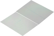 2 Pack 9.7" Polarized Film Sheets, Adhesive Linear Polarizer for Screen & Photog