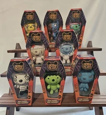 Complete Set Series 2 Deddy Bears Mini Figures Coffin Box Horror Vinyl Toys