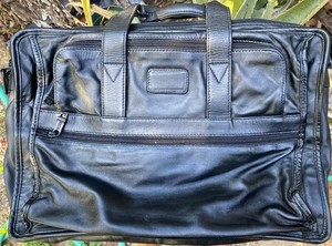 Tumi Leather Laptop Briefcase Bag 18X12X3" Expandable EX/Cond.+ Tags L.A,CA p/u