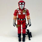 2002 Hasbro GI Joe Convention Crimson Strike Team v7 Fuchsia viper accessory Red