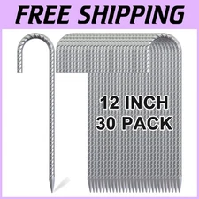 Heavy Duty Ground Stakes - J Hook Steel Fence