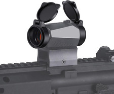 Flip-Up Red Dot Lens Cover Black Protection Caps for Sig Sauer Romeo5  Optics S