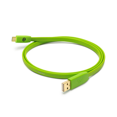 Neo d+ - USB 2.0 Typ-A auf Typ-C Kabel, Class B, 1m Länge Green