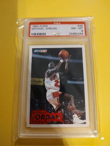 Jordan 1993 Fleer Jordan #28