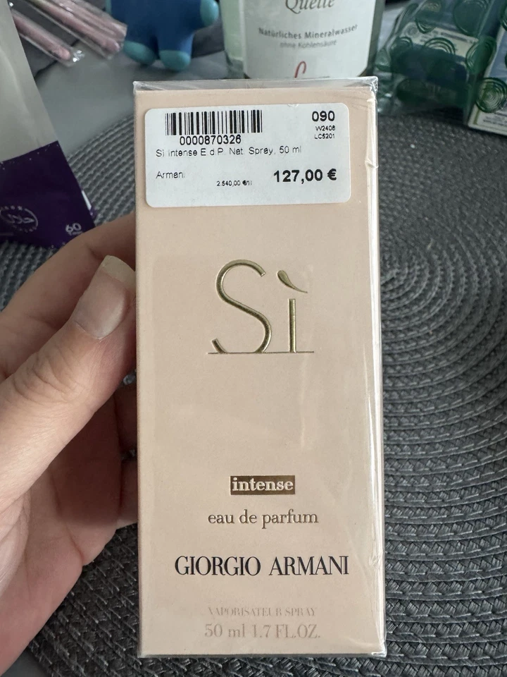 GIORGIO ARMANI Si Intense, Eau de Parfum, 50 ml NEU in Folie