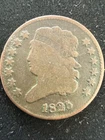 Photo of a 1825-P Half Cent from an eBay listing that sold on Jul 7, 2026