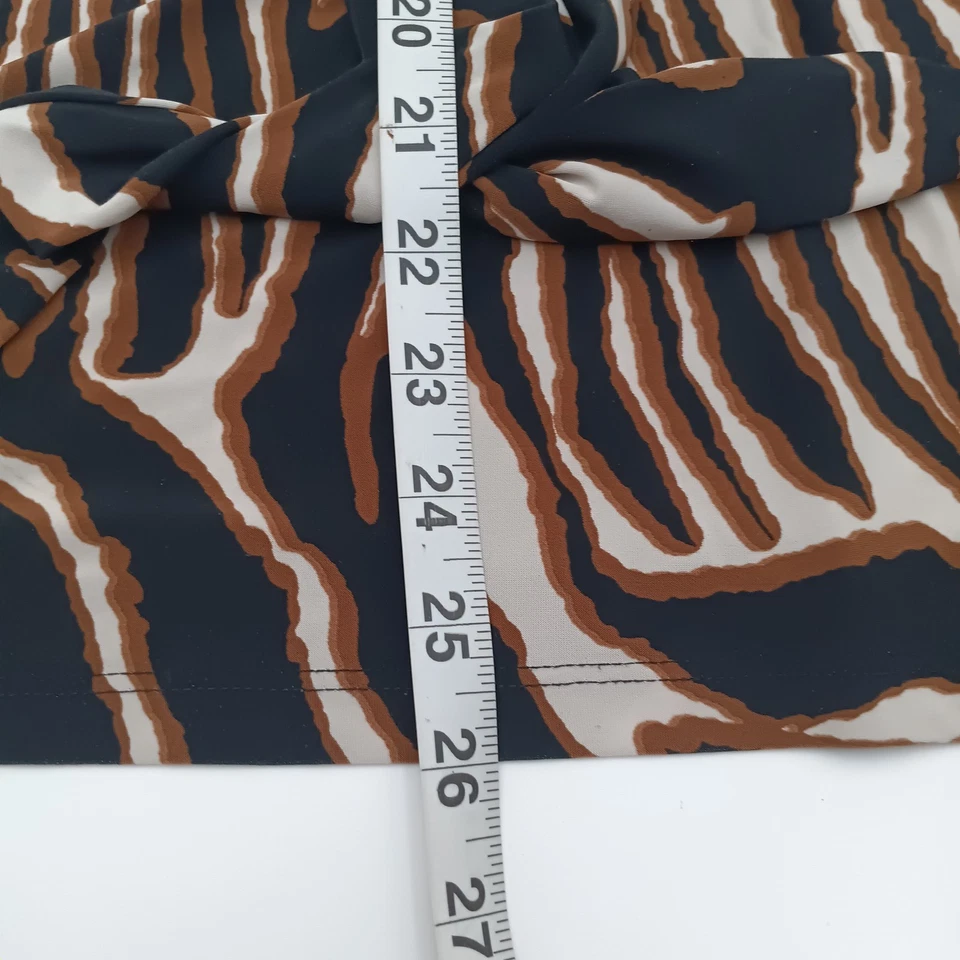 Mesmerize Топ женщин большой многоцветный животных печать длинным рукавом блузка - Изображение 4 из 4