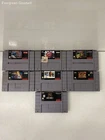 7 Super Nintendo Entertainment System (SNES), used/untested (NBA jam)