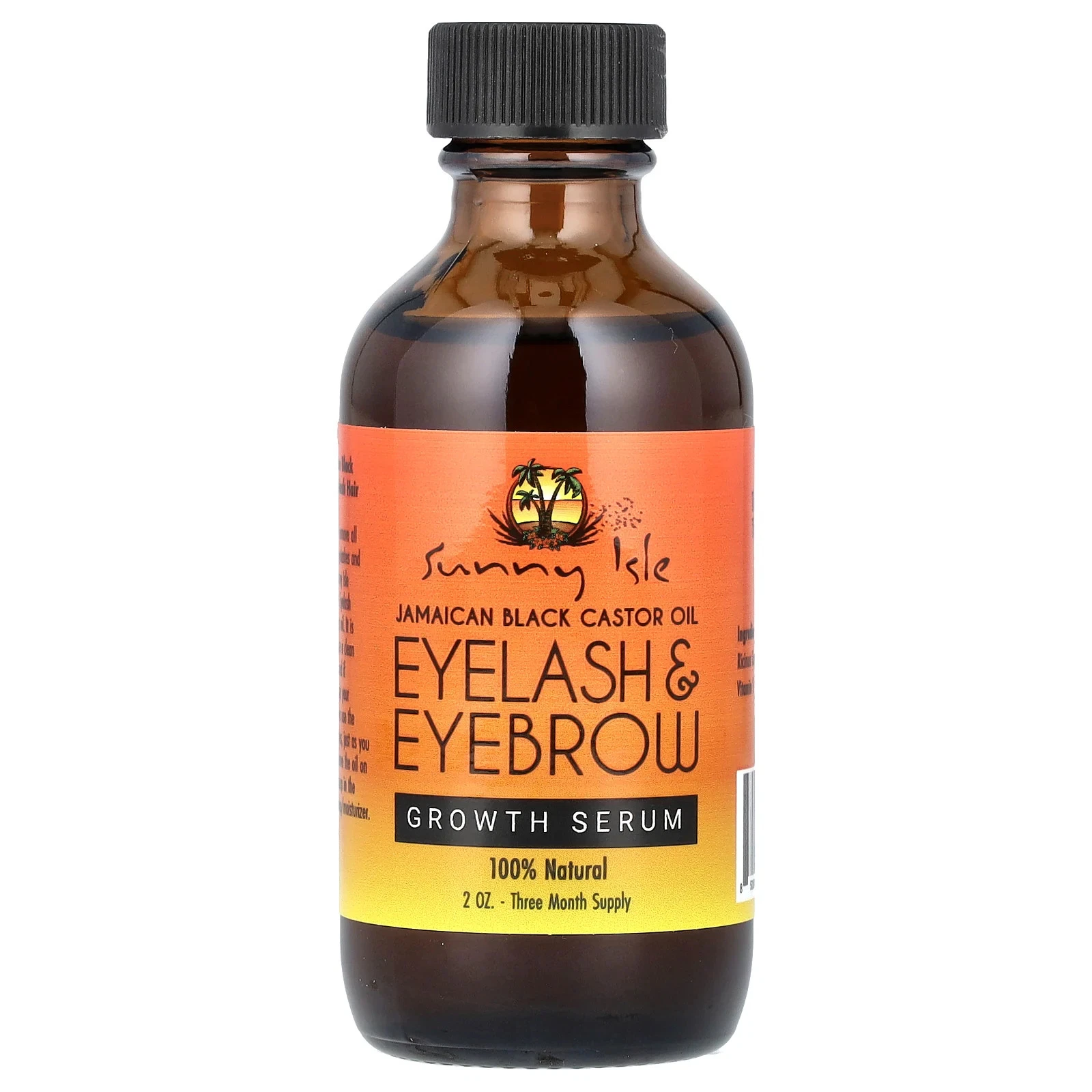 Jamaican Black Castor Oil, Eyelash & Eyebrow Growth Serum, 2 oz