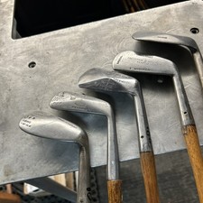 Hickory Iron Starter Set. 5 clubs. Ready To Play