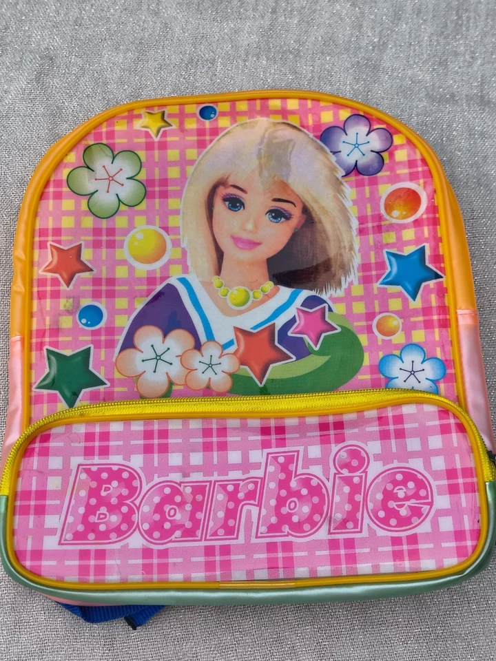 Mochila Barbie pequeña colorida vintage Foto 2 de 4