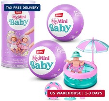 5 Surprise My Mini Baby Series 2 By ZURU, Collectible Mystery Capsule, Toy for G