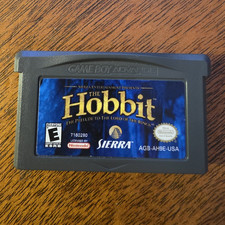 The Hobbit Sierra Nintendo Game Boy Advance GBA very good condition 