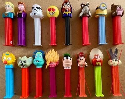 14 PEZ-Spender zur Wahl - Minions, The Simpsons, Minions, Tom & Jerry, uva.