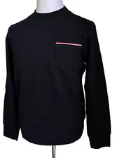 NWT Thom Browne Men’s Crewneck Sweatshirt Pullover Navy M ( 2 ) Italy