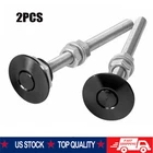 New Push Button Quick Release Hood Bonnet Pins Lock Clip Car Bumper Latch Kit