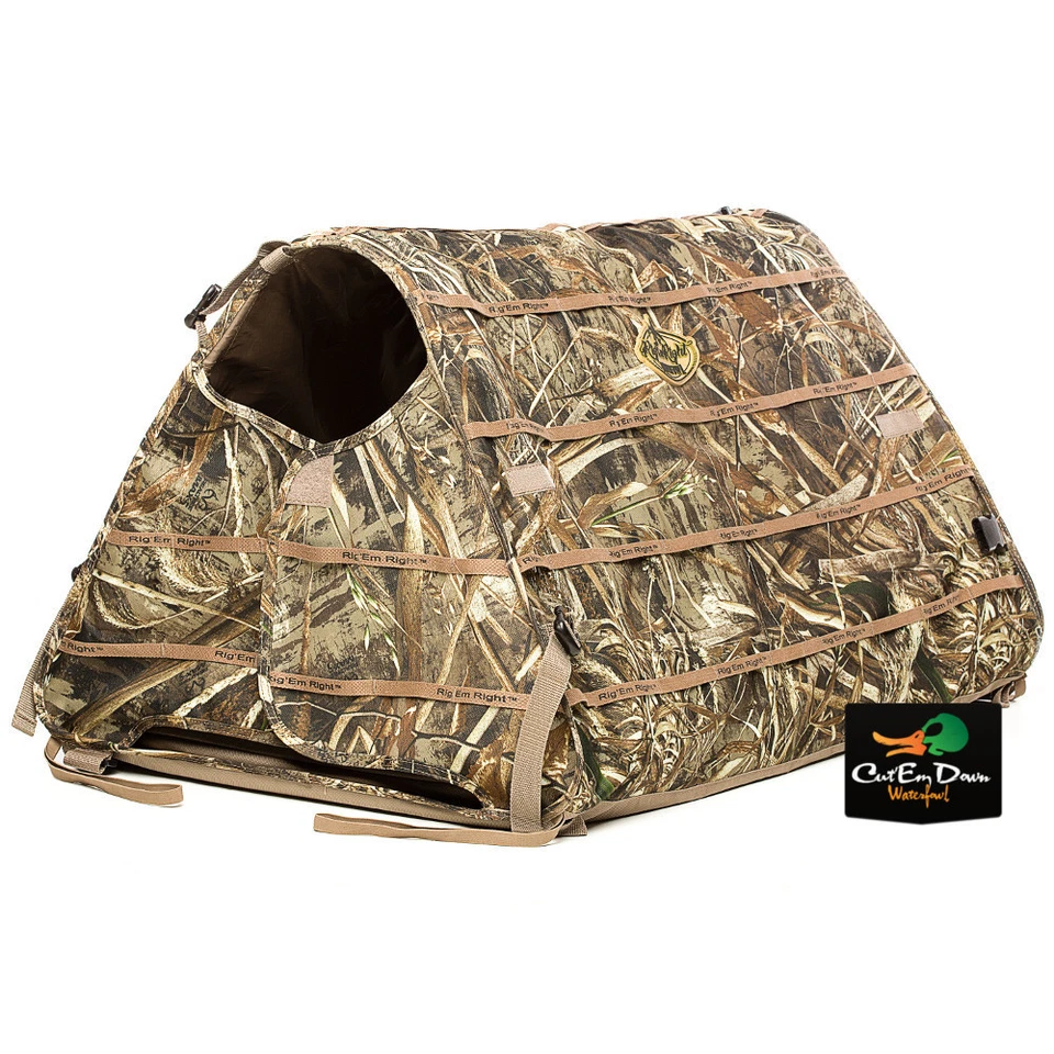 RIG'EM RIGHT WATERFOWL FIELD BULLY DOG BLIND OPTIFADE MARSH CAMO - Image 3 of 4