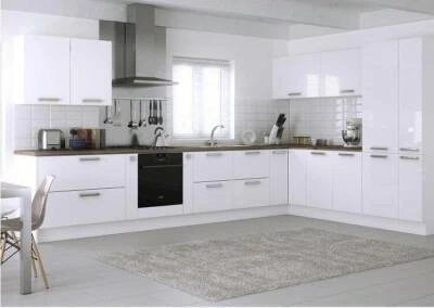 Quality Affordable White Kitchen Cabinets With Stone Top Set