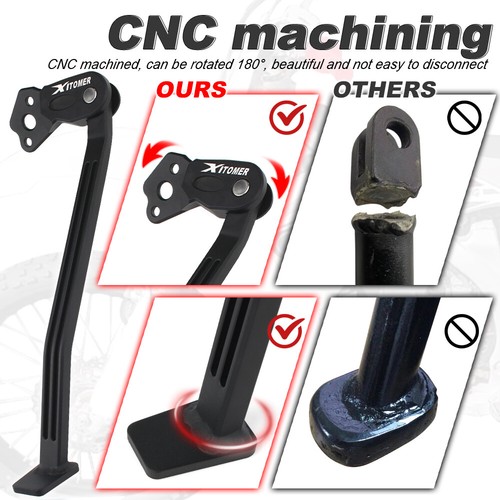 Rear Kickstand Foot Stand Support Fit For Yamaha YZ450F 2006-2009 Black - Bild 3 von 12