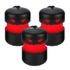 EverBrite Halloween Skeleton Lantern 3-Packs Collapsible Halloween Skull Lantern