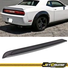 Fits 08-23 Dodge Challenger Rear Window Roof Spoiler Wing Unpainted Ikon Style