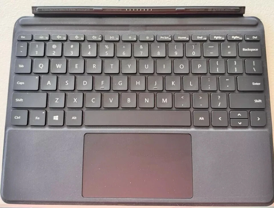 Teclado Microsoft 10 pulgadas Surface Go 1 2 3 4 tipo cubierta 1840, buen estado Foto 4 de 4