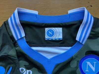 美品 ナポリ ユニフォーム HIGUAIN イグアイン Mサイズ macron NAPOLI 2013 2014 AWAY FOOTBALL SHIRT SOCCER JERSEY MACRON sz