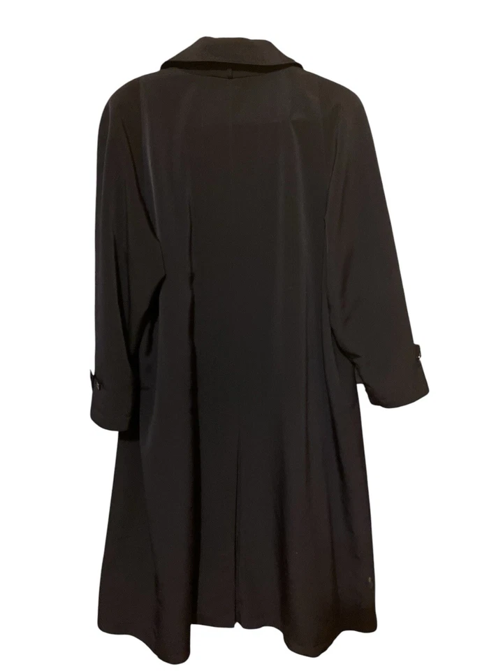 Gabardina Fleet Street para mujer, azul marino, 16 Petite vintage Foto 3 de 4