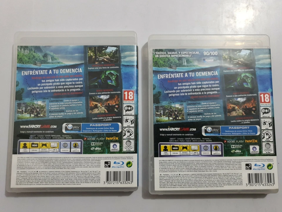 Far Cry 3 PlayStation 3 (ps3) pal España COMPLETO, foto 2 de 5