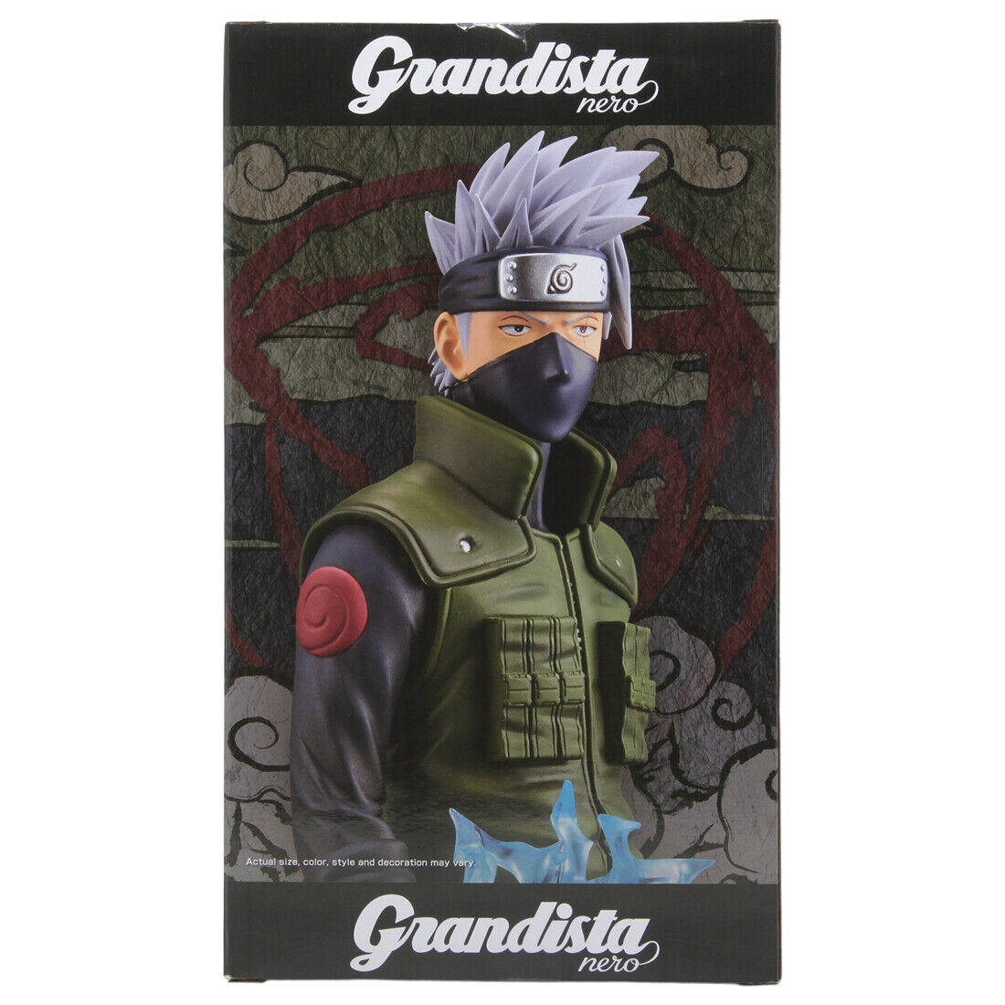 Boneco Naruto Shippuden Hatake Kakashi Grandista Nero - Bandai