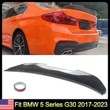 Duckbill PSM Style Trunk Spoiler For BMW G30 530i 540i M5 2017-2023 Carbon Look