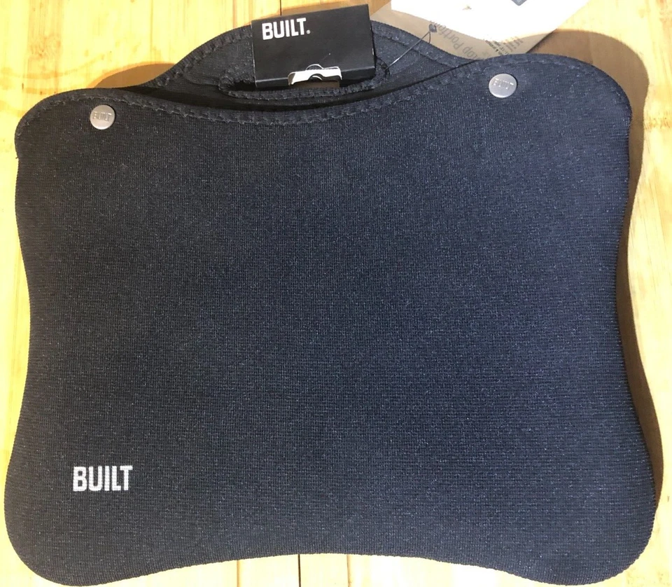 BUILT Black Portfolio Briefcase / Shoulder Bag 11- 13" Laptop /Notebook. NWT. - Image 2 of 4