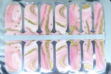 Color Nail Polish Strips 14ct. NL273   . READ DESCRIPTION BELOW