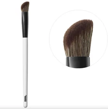 MAKEUP BY MARIO F5 Concealer Brush, Round, Sloped Shape, Buildable, Free Ship!