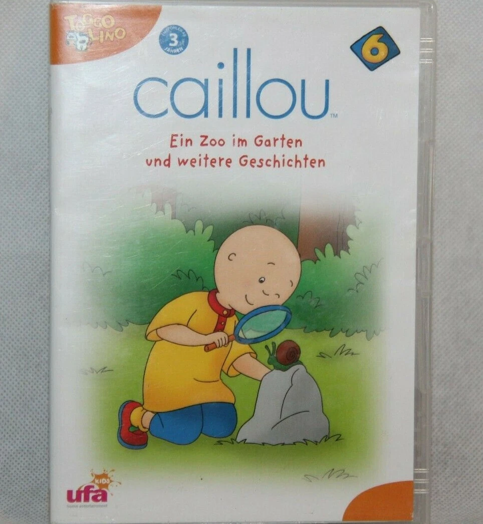 Caillou 6 Ein Zoo im Garten und andere Geschichten - Animation Zeichentrick  DVD | eBay