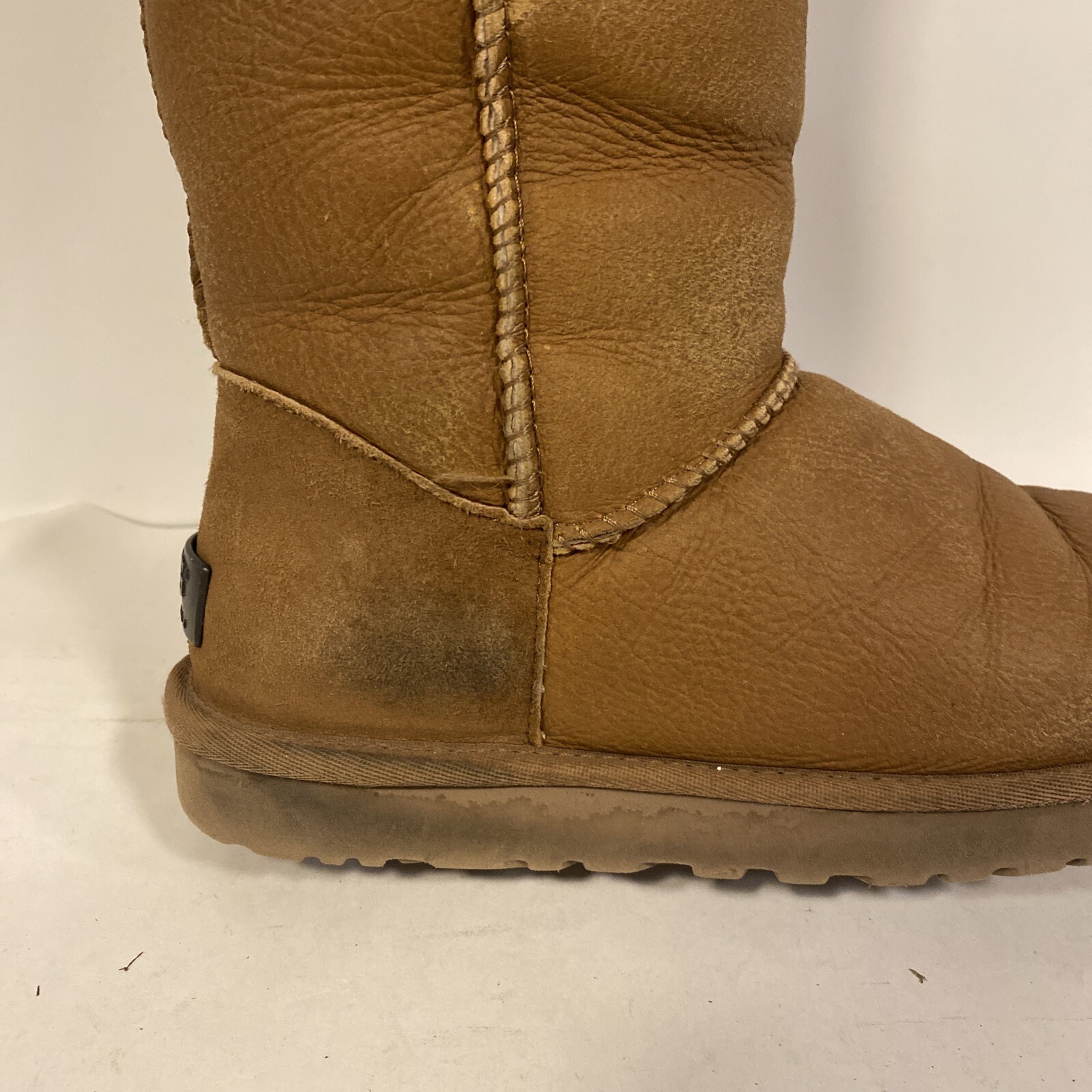 Ugg Australia Devandra Shearling Leather Over The Knee Boots Women’s Sz 8 US image 8