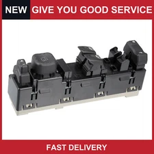 Pack of 1 for Chevy Silverado 03-07 Front Left Drive Side Power Window Switch