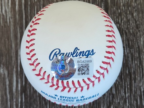 David Ortiz Signed baseball Boston Fenway Park 100 Year ball - Beckett QR Code - Picture 3 of 3