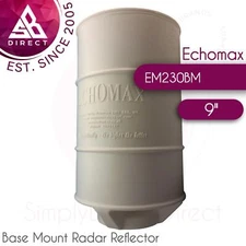 Echomax EM230BM 9" Base Mount Radar Reflector│HighS Band Response│For Boats