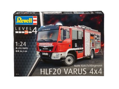 Schlingmann HLF 20 MAN TGM Euro 6 LKW Truck 1:24 Plastik Modellbausatz REVELL