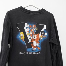 Vintage 90s VHS Valencia High School 1998 Tigers BEEFY T Size MEDIUM Made in USA