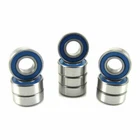 TRB RC 5x11x4mm Precision Ball Bearings Rubber Sealed BLU (10)