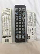 Hy-Tek Big Button Universal Remote Control BW-1220-US (Batteries NOT Included)
